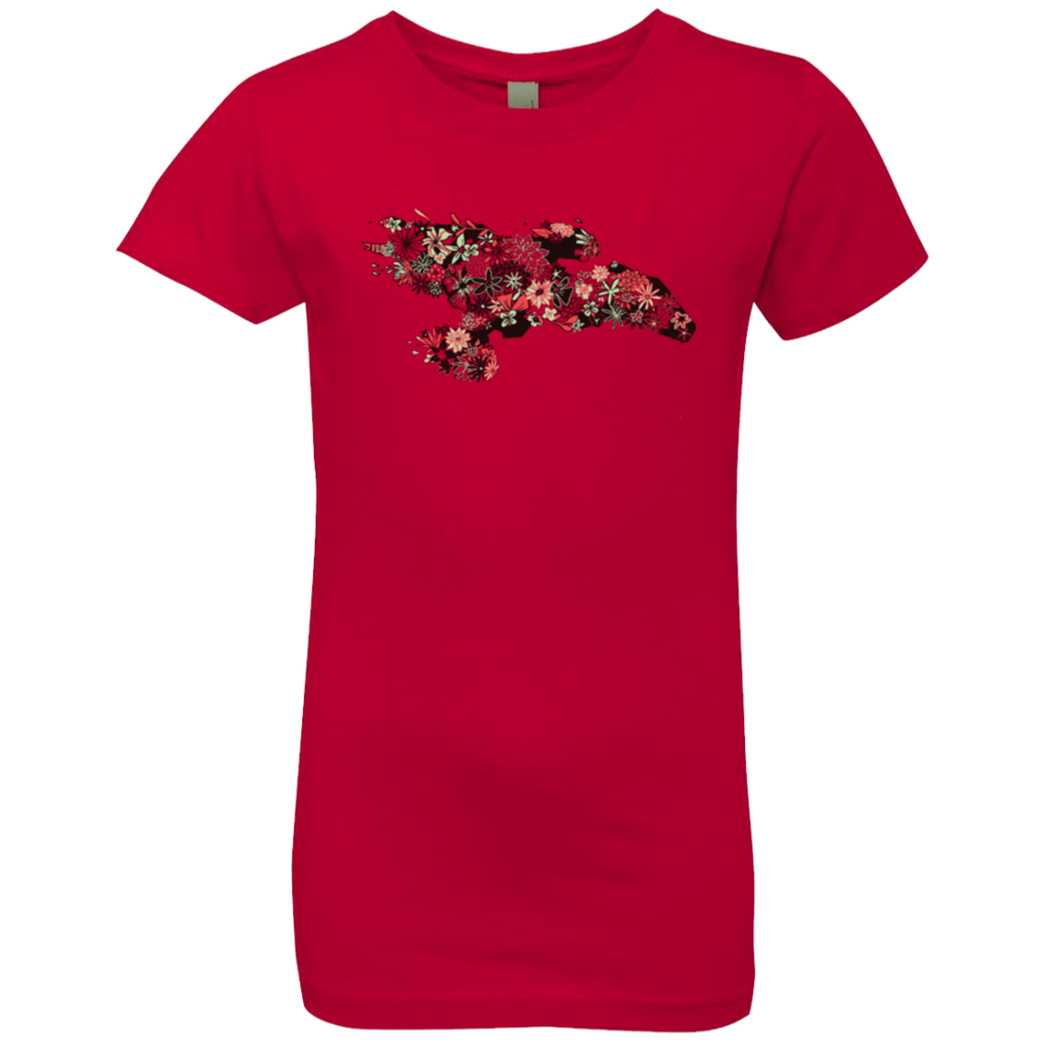T-Shirts Red / YXS Flowerfly Girls Premium T-Shirt