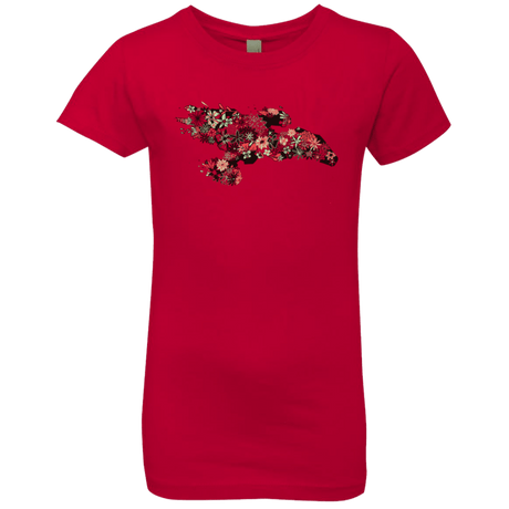 T-Shirts Red / YXS Flowerfly Girls Premium T-Shirt