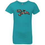 T-Shirts Tahiti Blue / YXS Flowerfly Girls Premium T-Shirt