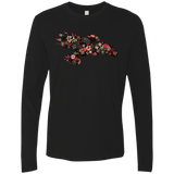 T-Shirts Black / Small Flowerfly Men's Premium Long Sleeve