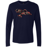 T-Shirts Midnight Navy / Small Flowerfly Men's Premium Long Sleeve