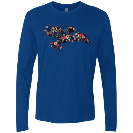 T-Shirts Royal / Small Flowerfly Men's Premium Long Sleeve