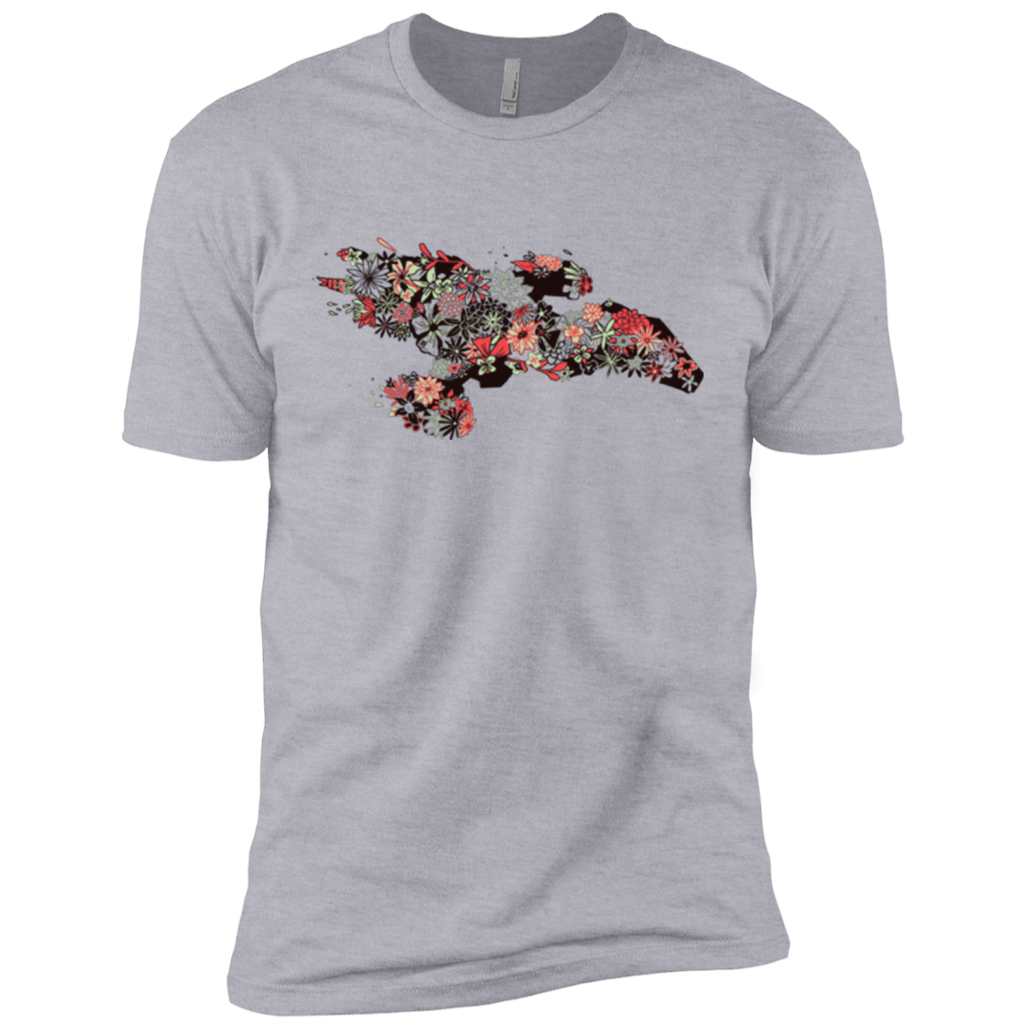 T-Shirts Heather Grey / X-Small Flowerfly Men's Premium T-Shirt