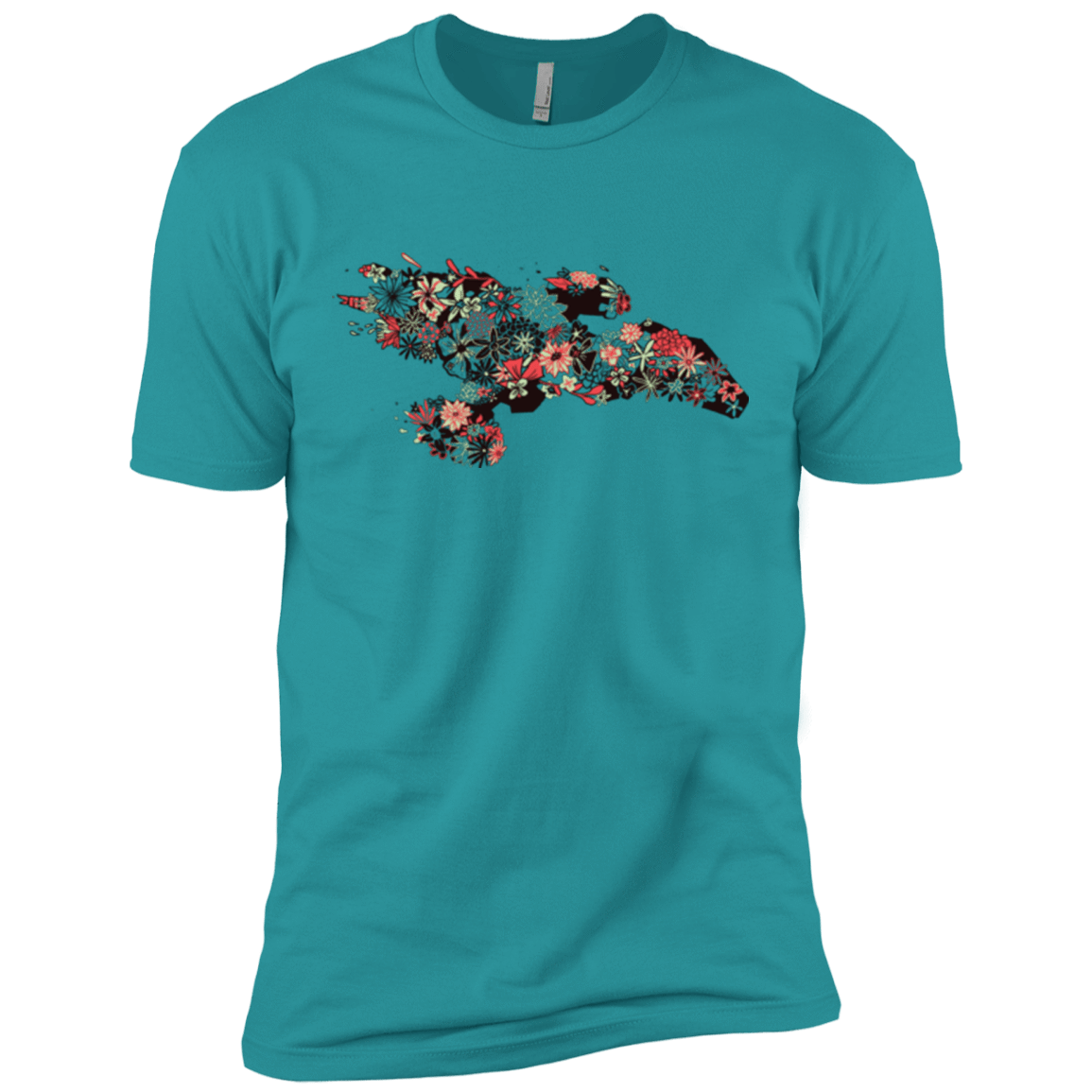 T-Shirts Tahiti Blue / X-Small Flowerfly Men's Premium T-Shirt