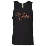 T-Shirts Black / Small Flowerfly Men's Premium Tank Top