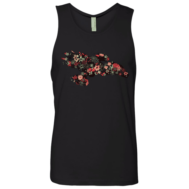 T-Shirts Black / Small Flowerfly Men's Premium Tank Top