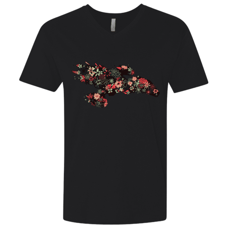 T-Shirts Black / X-Small Flowerfly Men's Premium V-Neck