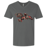T-Shirts Heavy Metal / X-Small Flowerfly Men's Premium V-Neck