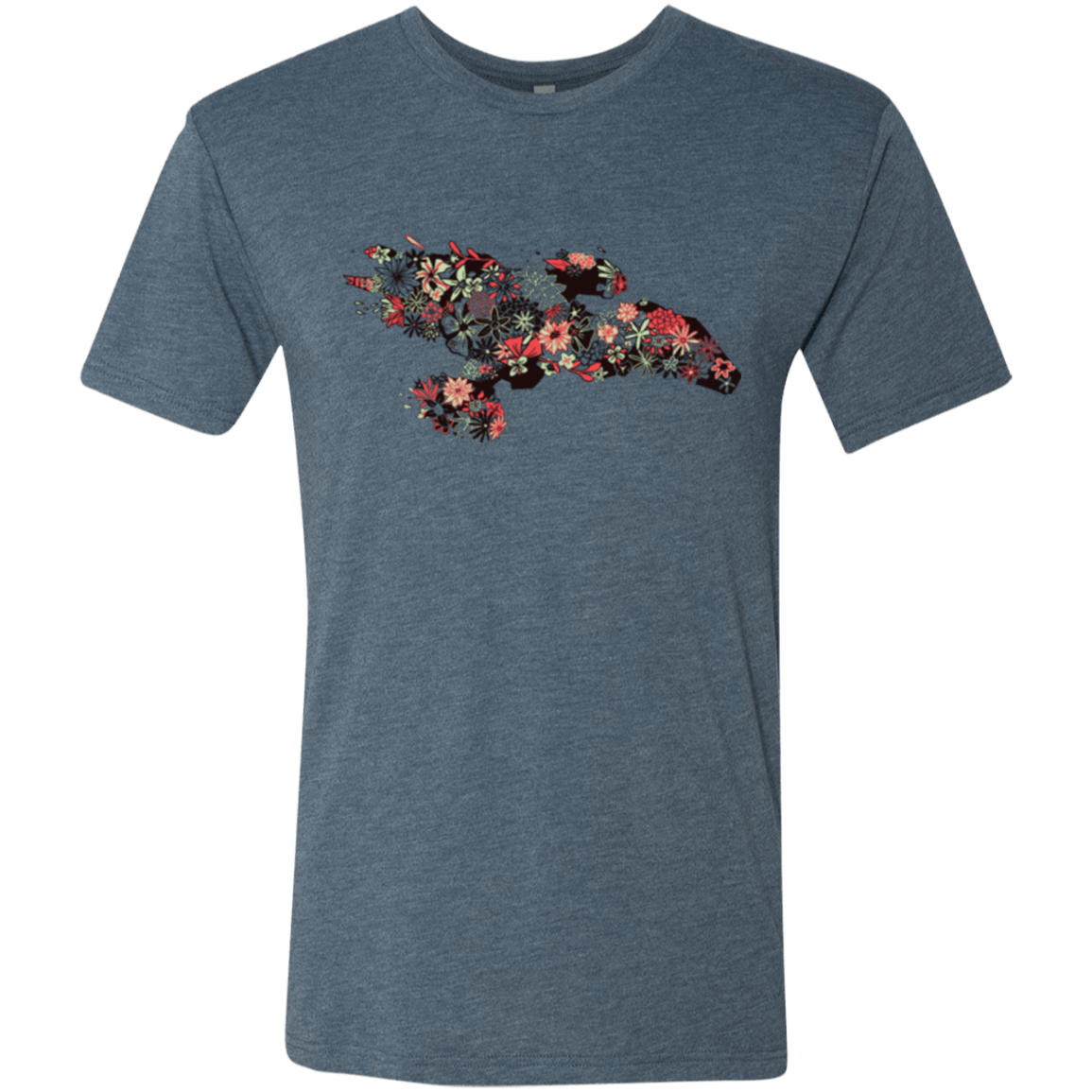 T-Shirts Indigo / Small Flowerfly Men's Triblend T-Shirt