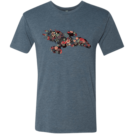 T-Shirts Indigo / Small Flowerfly Men's Triblend T-Shirt