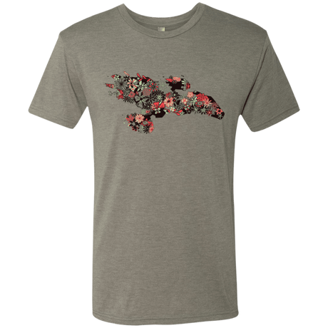 T-Shirts Venetian Grey / Small Flowerfly Men's Triblend T-Shirt