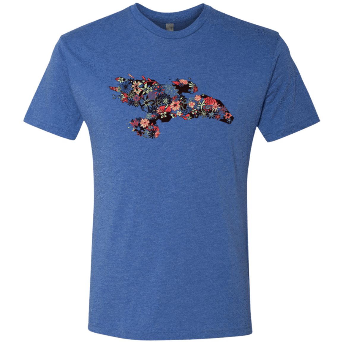 T-Shirts Vintage Royal / Small Flowerfly Men's Triblend T-Shirt