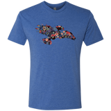 T-Shirts Vintage Royal / Small Flowerfly Men's Triblend T-Shirt
