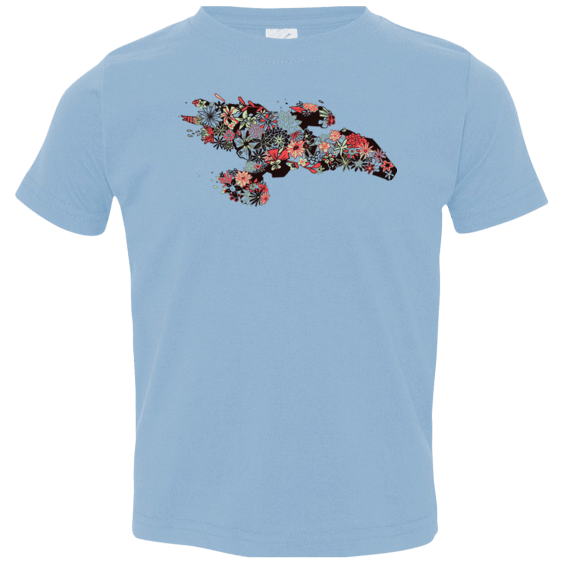 T-Shirts Light Blue / 2T Flowerfly Toddler Premium T-Shirt