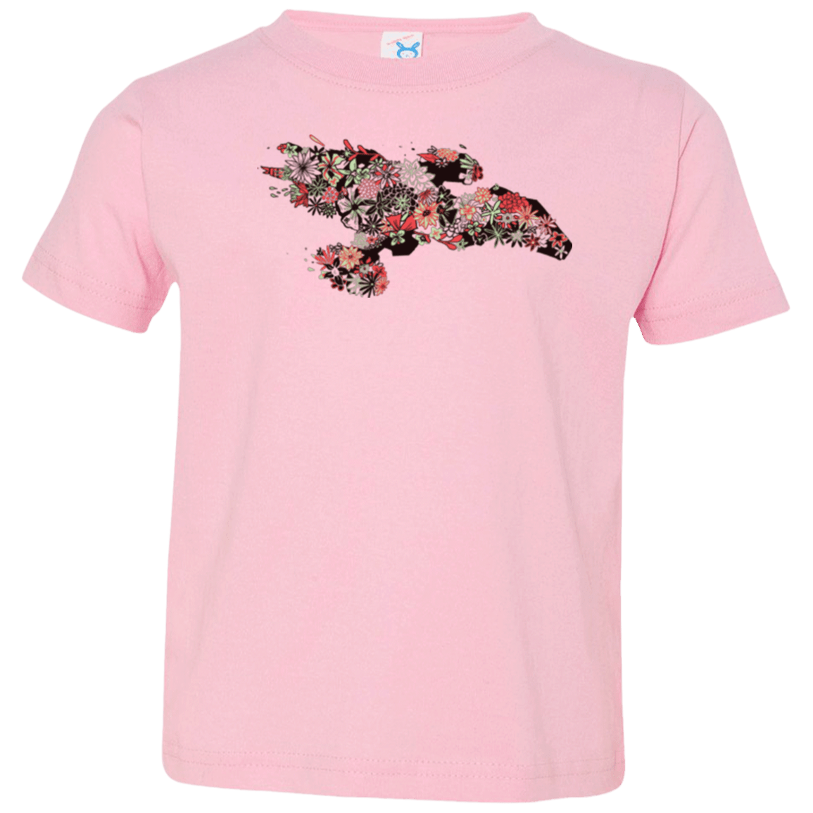 T-Shirts Pink / 2T Flowerfly Toddler Premium T-Shirt