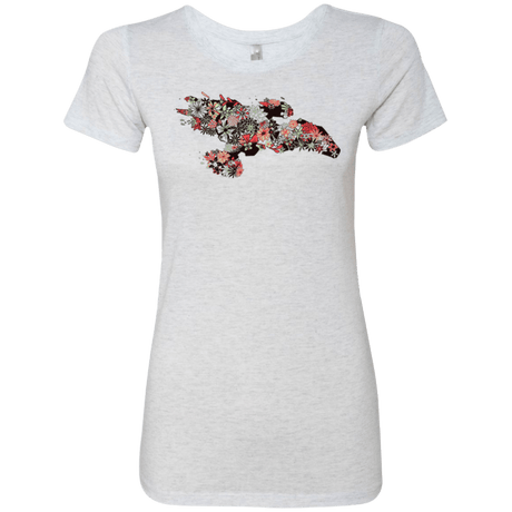 T-Shirts Heather White / Small Flowerfly Women's Triblend T-Shirt