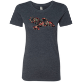 T-Shirts Vintage Navy / Small Flowerfly Women's Triblend T-Shirt