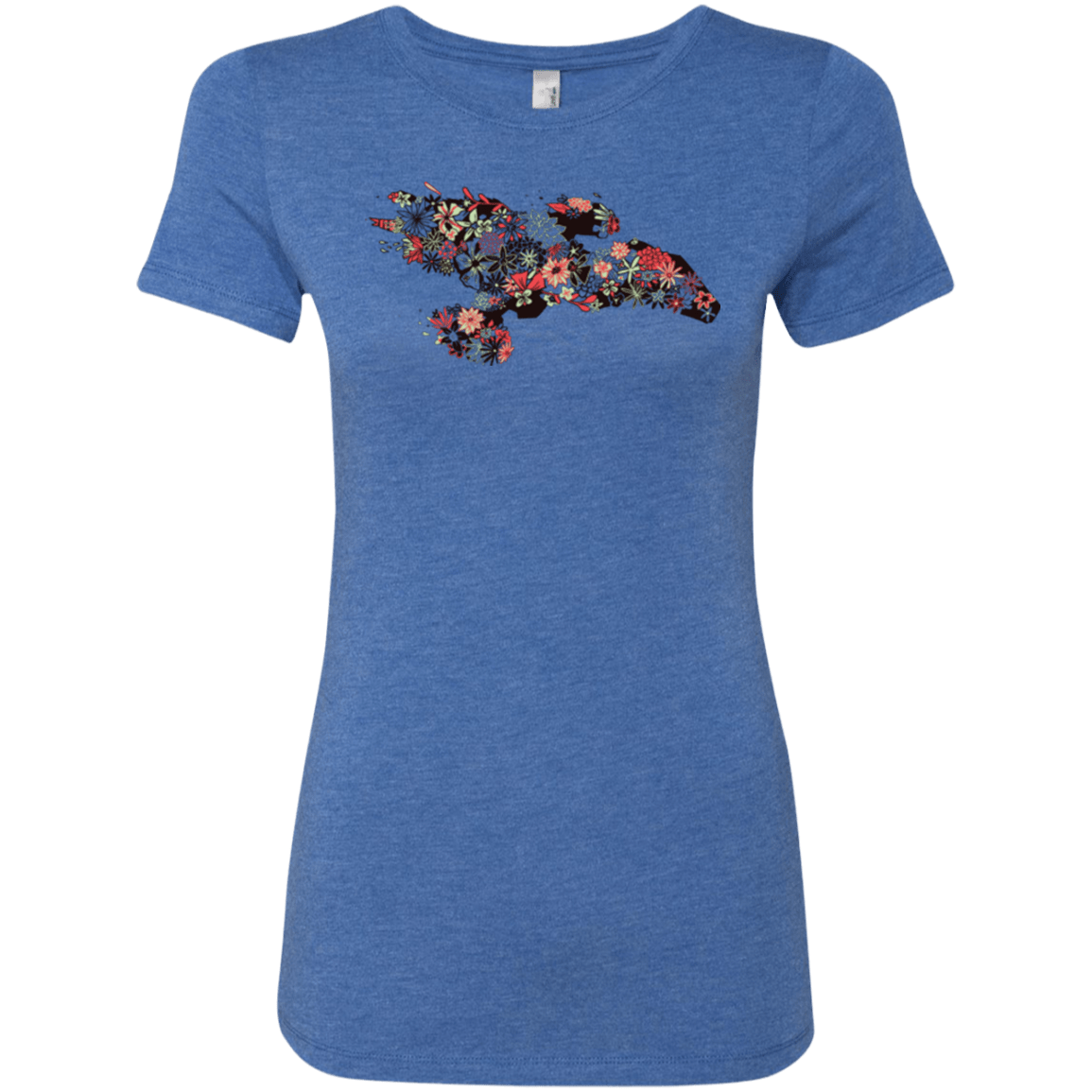T-Shirts Vintage Royal / Small Flowerfly Women's Triblend T-Shirt