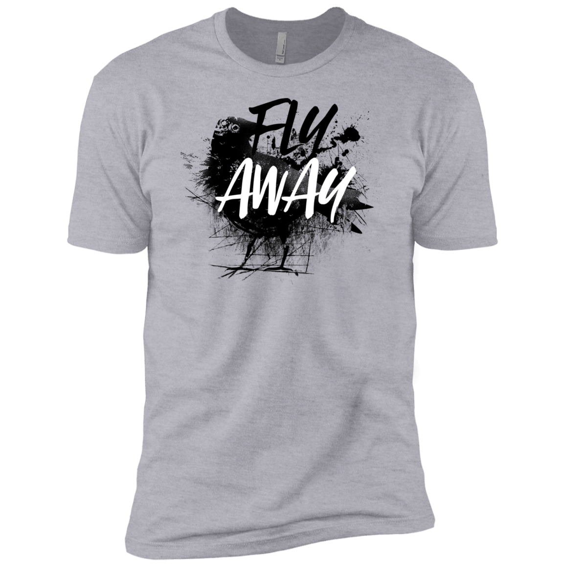 T-Shirts Heather Grey / YXS Fly Away Boys Premium T-Shirt