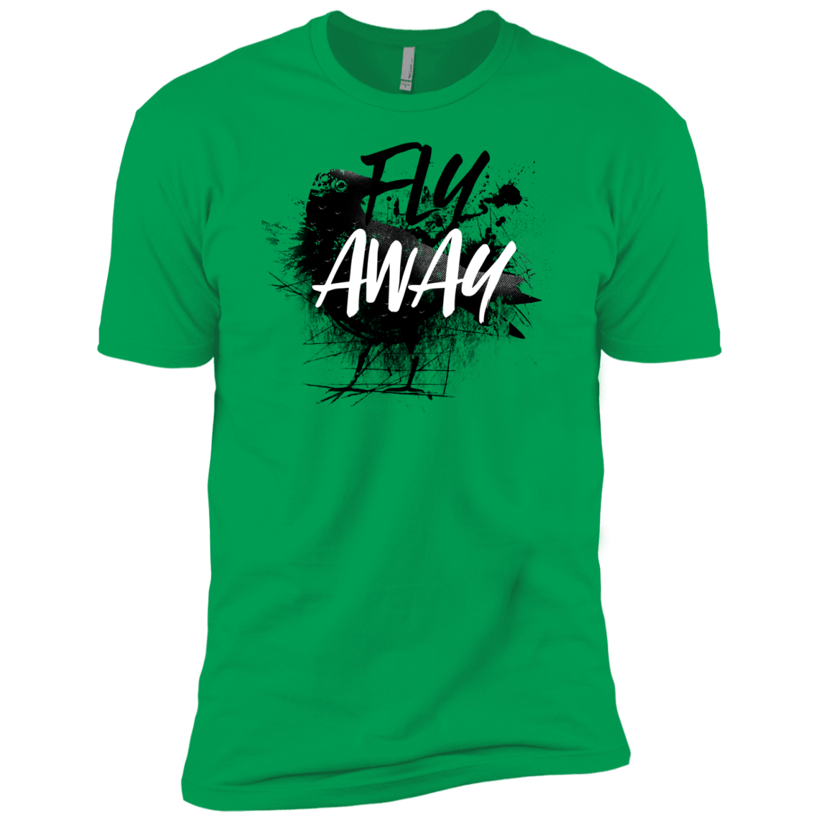 T-Shirts Kelly Green / YXS Fly Away Boys Premium T-Shirt