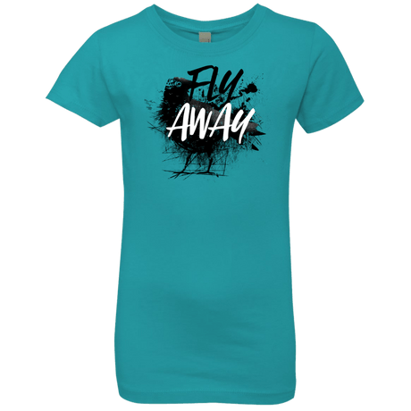 T-Shirts Tahiti Blue / YXS Fly Away Girls Premium T-Shirt