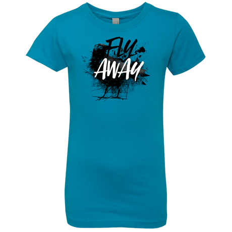 T-Shirts Turquoise / YXS Fly Away Girls Premium T-Shirt