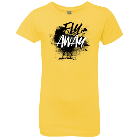 T-Shirts Vibrant Yellow / YXS Fly Away Girls Premium T-Shirt