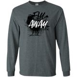 T-Shirts Dark Heather / S Fly Away Men's Long Sleeve T-Shirt