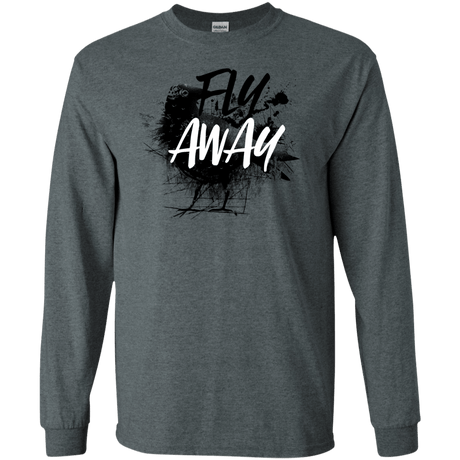 T-Shirts Dark Heather / S Fly Away Men's Long Sleeve T-Shirt