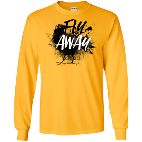 T-Shirts Gold / S Fly Away Men's Long Sleeve T-Shirt