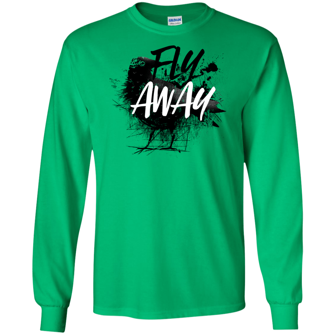 T-Shirts Irish Green / S Fly Away Men's Long Sleeve T-Shirt