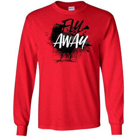 T-Shirts Red / S Fly Away Men's Long Sleeve T-Shirt