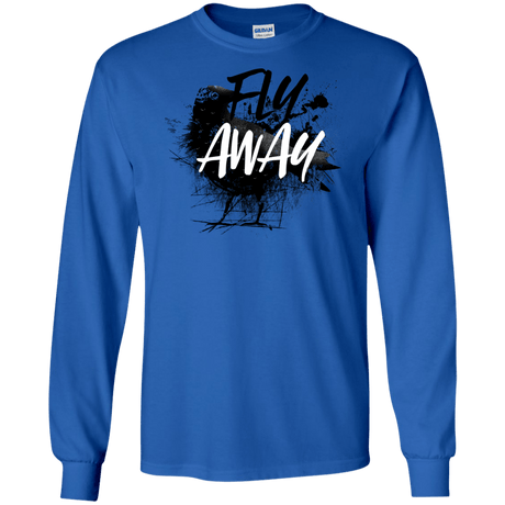 T-Shirts Royal / S Fly Away Men's Long Sleeve T-Shirt