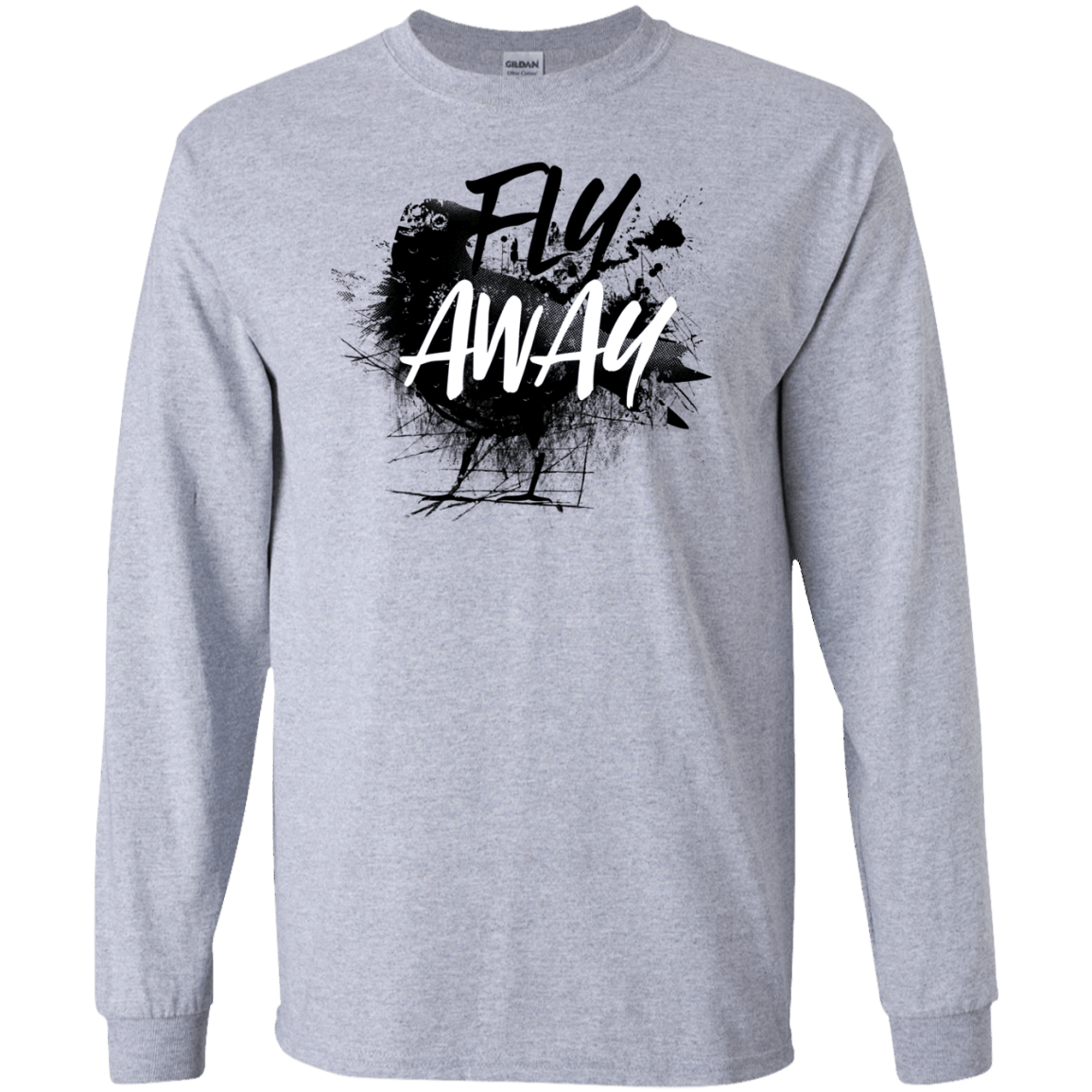 T-Shirts Sport Grey / S Fly Away Men's Long Sleeve T-Shirt