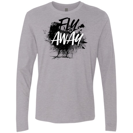 T-Shirts Heather Grey / S Fly Away Men's Premium Long Sleeve