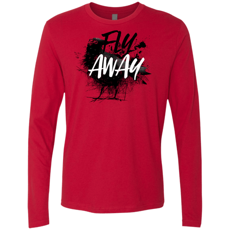 T-Shirts Red / S Fly Away Men's Premium Long Sleeve