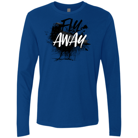 T-Shirts Royal / S Fly Away Men's Premium Long Sleeve