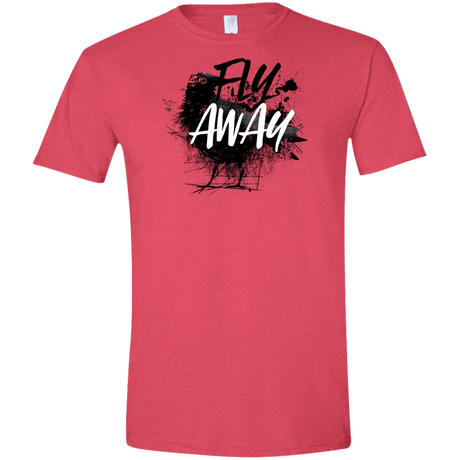 T-Shirts Heather Red / S Fly Away Men's Semi-Fitted Softstyle