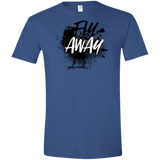 T-Shirts Heather Royal / X-Small Fly Away Men's Semi-Fitted Softstyle