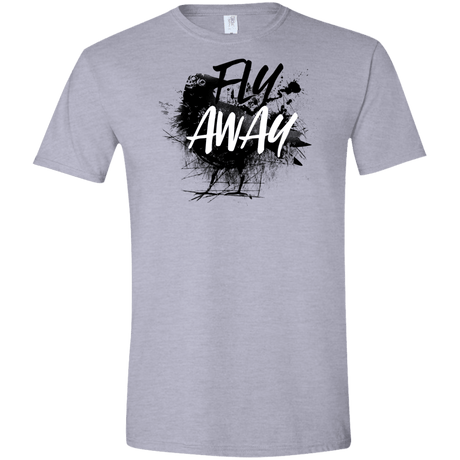 T-Shirts Sport Grey / X-Small Fly Away Men's Semi-Fitted Softstyle
