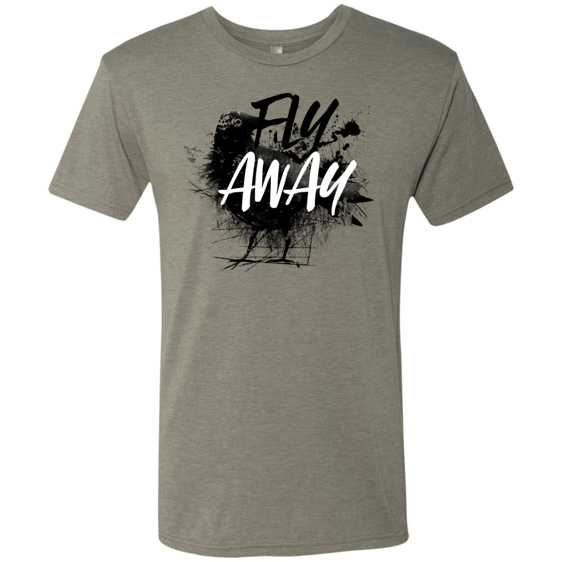 T-Shirts Venetian Grey / S Fly Away Men's Triblend T-Shirt