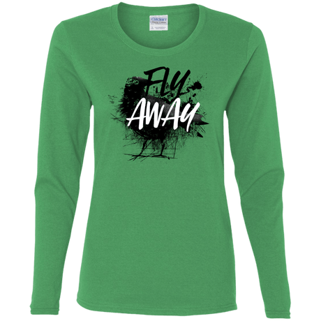T-Shirts Irish Green / S Fly Away Women's Long Sleeve T-Shirt