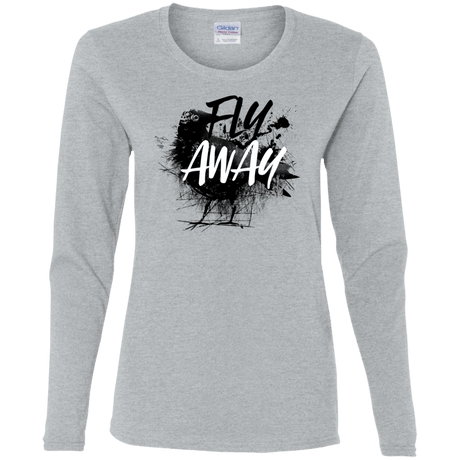 T-Shirts Sport Grey / S Fly Away Women's Long Sleeve T-Shirt