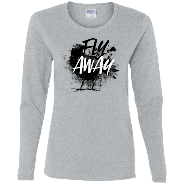 T-Shirts Sport Grey / S Fly Away Women's Long Sleeve T-Shirt