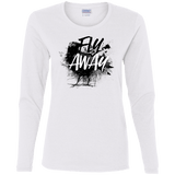 T-Shirts White / S Fly Away Women's Long Sleeve T-Shirt