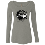 T-Shirts Venetian Grey / S Fly Away Women's Triblend Long Sleeve Shirt