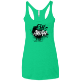 T-Shirts Envy / X-Small Fly Away Women's Triblend Racerback Tank