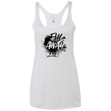 T-Shirts Heather White / X-Small Fly Away Women's Triblend Racerback Tank