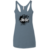 T-Shirts Indigo / X-Small Fly Away Women's Triblend Racerback Tank