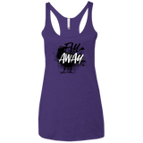 T-Shirts Purple Rush / X-Small Fly Away Women's Triblend Racerback Tank